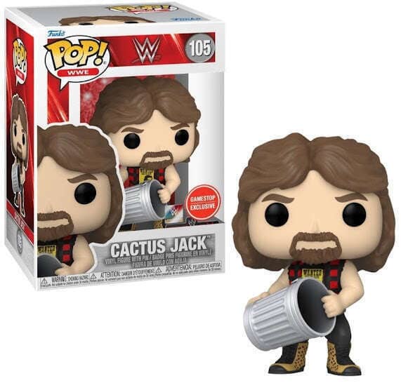 WWE Cactus Jack Exclusive Funko Pop! #105