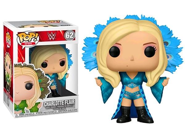 WWE Charlotte Flair (Blue) Exclusive Funko Pop! #62