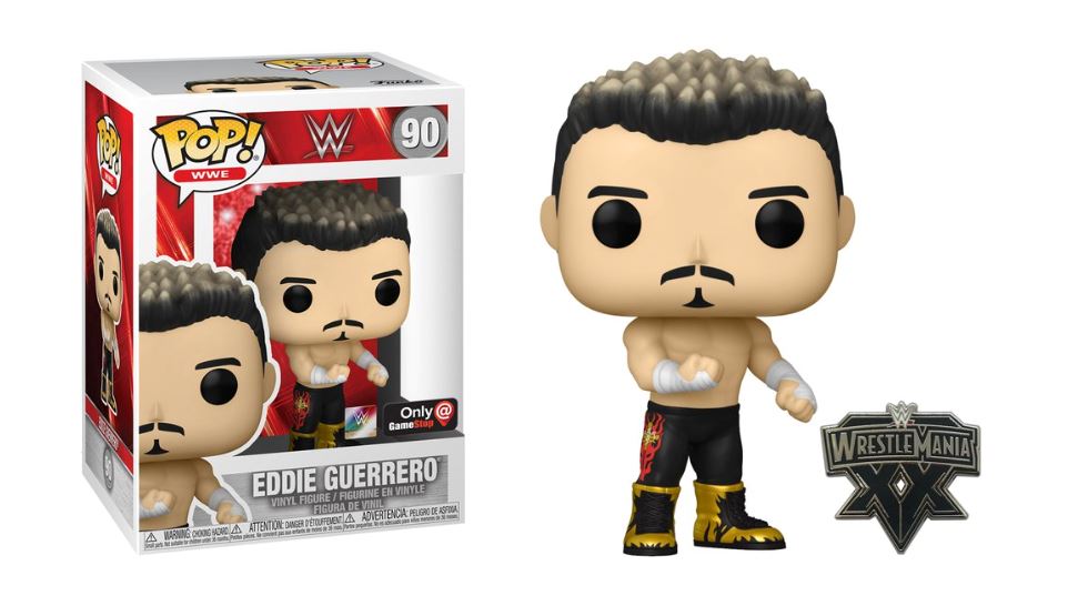 WWE Eddie Guerrero (With Pin) Exclusive Funko Pop! #90