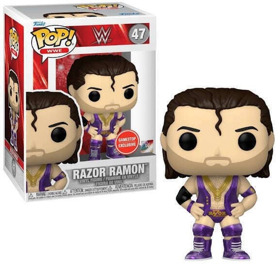 WWE Razor Ramon Metallic Exclusive Funko Pop! #47