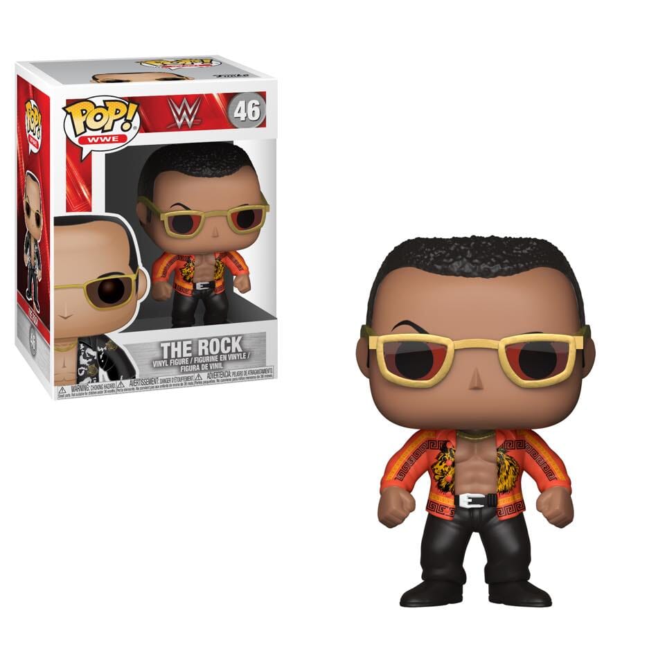 WWE The Rock (Orange Jacket) Funko Pop! #46