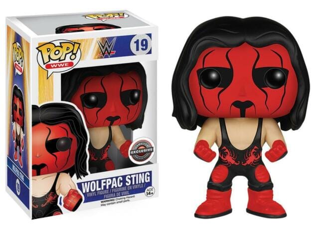 WWE Wolfpac Sting Exclusive Funko Pop! #19