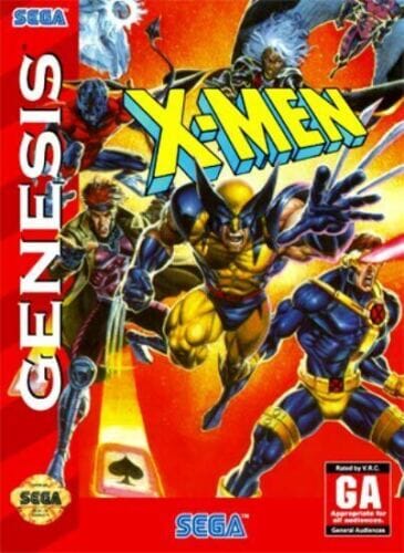 X-Men for the Sega Genesis