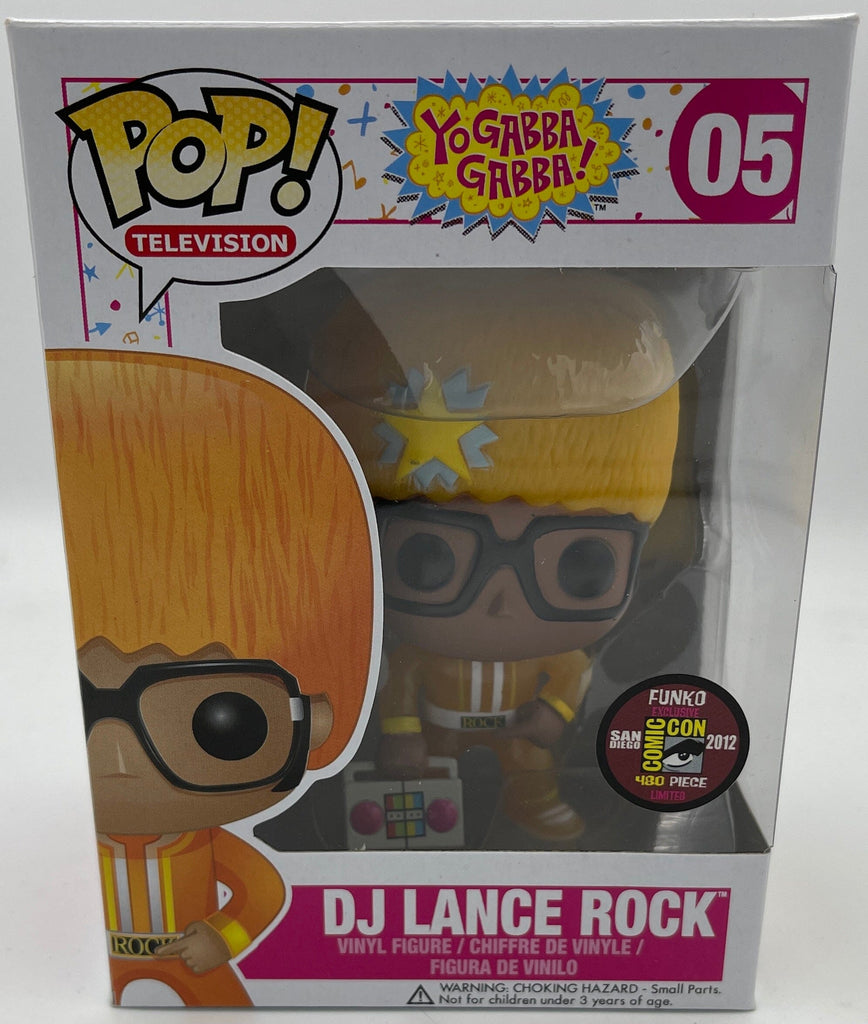 Yo Gabba Gabba DJ Lance Rock (Glow) SDCC Exclusive (480 piece) Funko Pop! #05