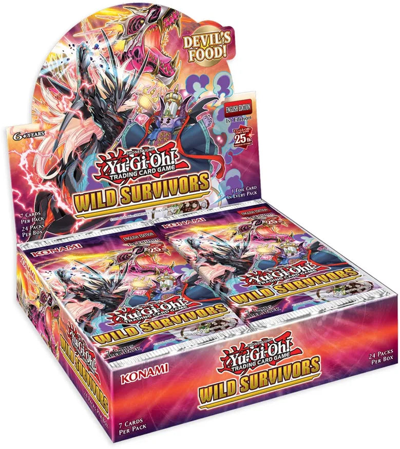 Yu-Gi-Oh! Wild Survivors Booster Box [1st Edition]