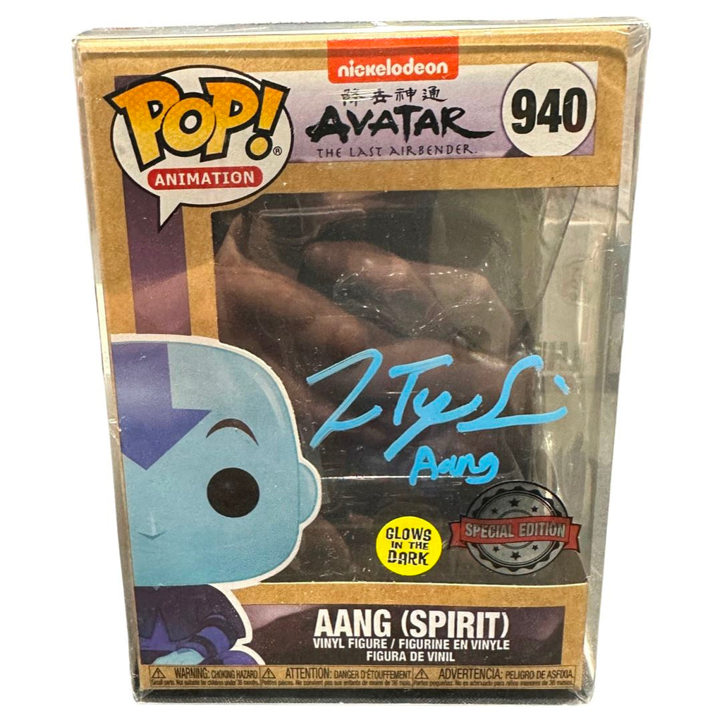 Zach Tyler Eisen Signed Autographed Aang Spirit Mode Avatar The Last Airbender Funko Pop #940 (JSA Certified)
