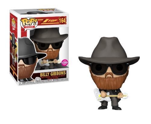 ZZ Top Billy Gibbons (Flocked) Funko Pop! Rocks #164